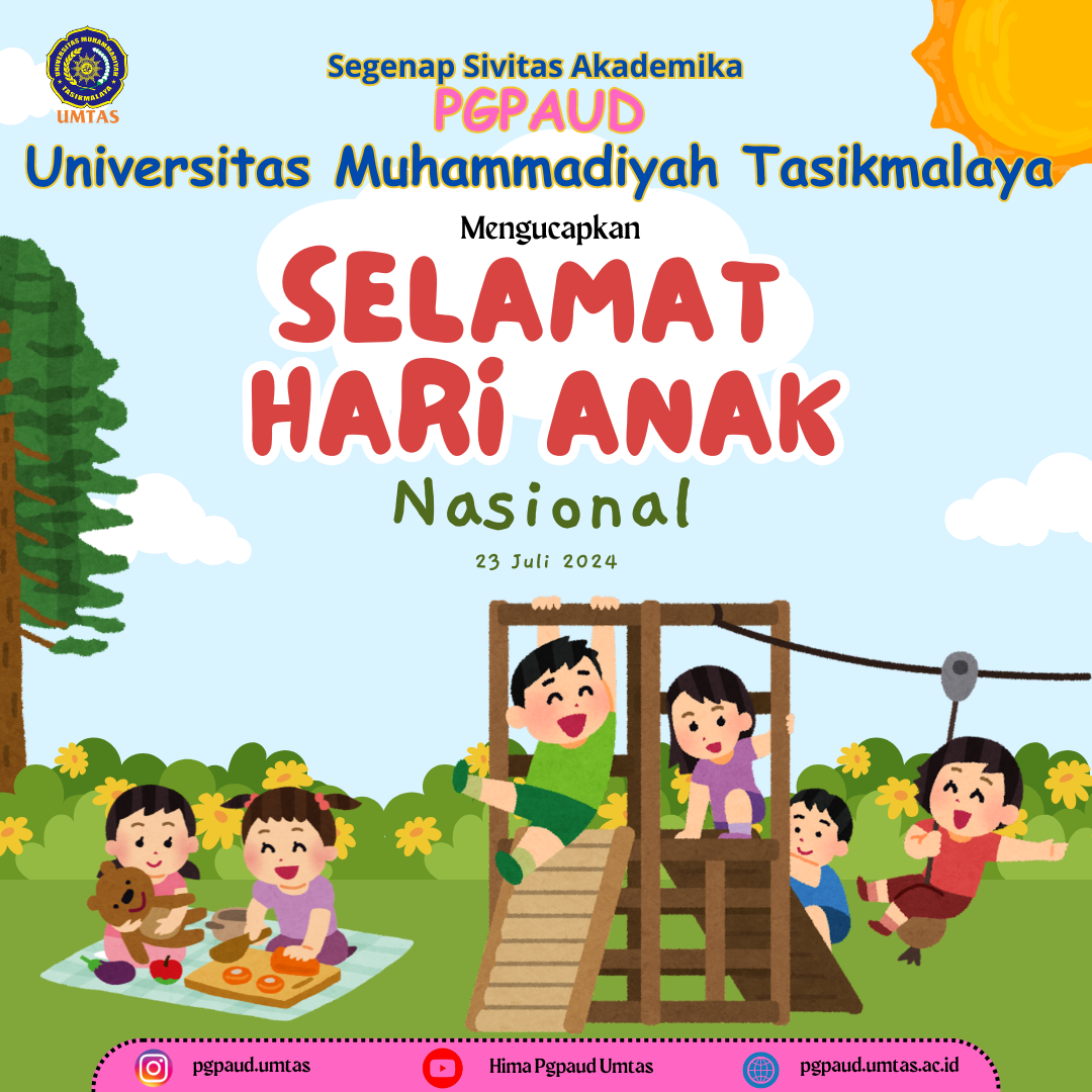 Selamat Hari Anak Nasional 23 Juli 2024