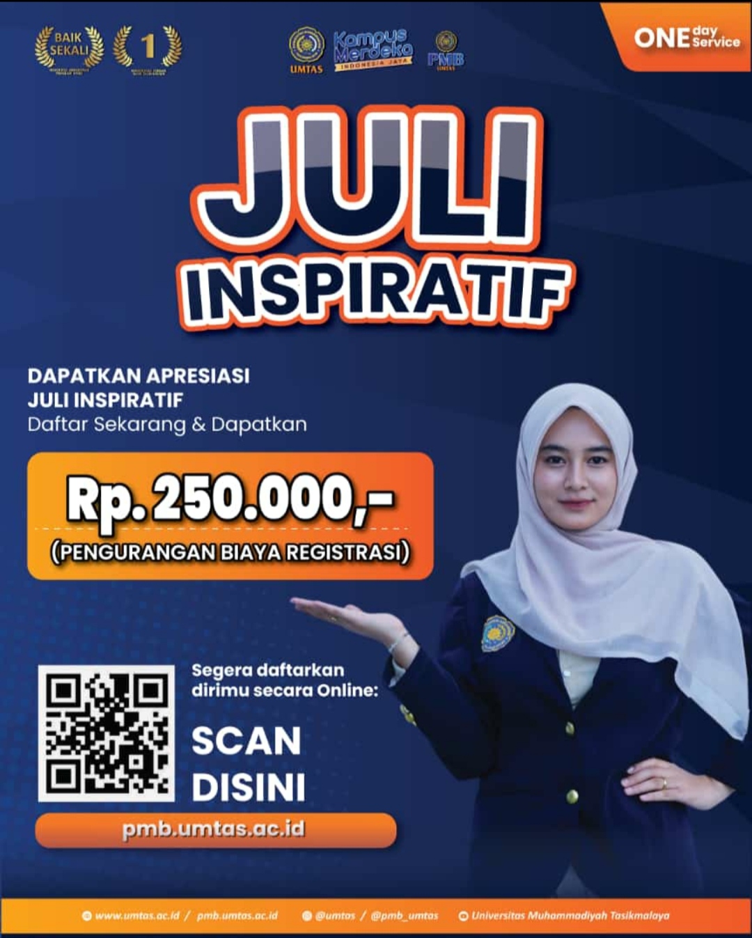 Pendaftaran Juli Inspiratif